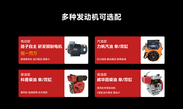 管道疏通机发动机